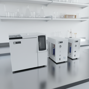 Chromatographe en phase gazeuse de haute qualité, instrument de chromatographie en phase gazeuse, chromatographe en phase gazeuse à haute fiabilité avec écran tactile GC-2987-Y - Product Image 2