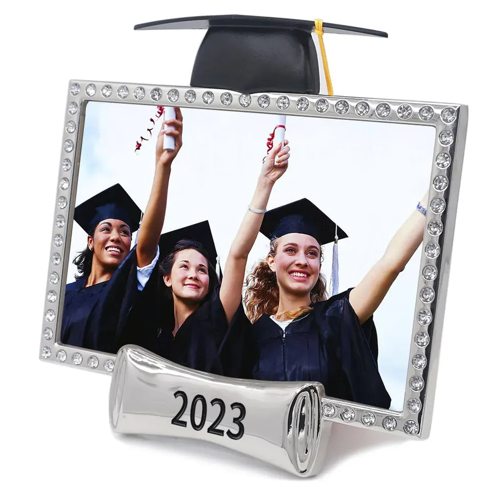 Cadeau pour filles, cadre Photo en métal, pour maternelle, primaire, secondaire, université