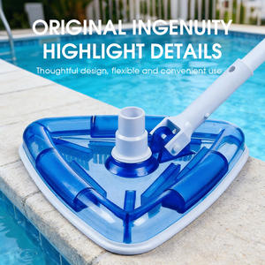 Juego de Equipos de Limpieza para Piscinas de Plástico al por Mayor, Cabezal de Succión, <span class=keywords><strong>Aspiradora</strong></span> para Piscinas, Certificación CE, OEM/ODM Personalizado - Product Image 1