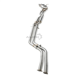 Sistema de Escape Catback con Válvulas de Acero Inoxidable SS304 Premium para <span class=keywords><strong>BMW</strong></span> E46 330i <span class=keywords><strong>330ci</strong></span> 3.0 2000-2006, Silenciador de Alto Rendimiento para Carreras - Product Image 4