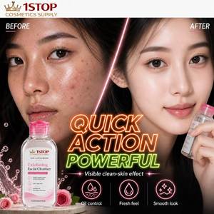 Limpiador Facial Oil <span class=keywords><strong>Clear</strong></span>, Limpieza Profunda de Poros, Hidratante, Elimina la Suciedad Facial, Piel Limpia, Bases Cosméticas, Fórmula Profesional - Product Image 1