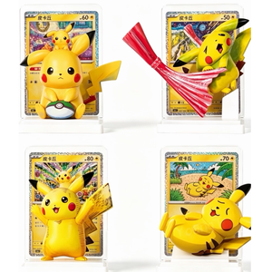 Set di Figure da Collezione Anime <span class=keywords><strong>Pokémon</strong></span> Serie Painted Dreams 30° Anniversario - Blind Box Originale all'Ingrosso - Product Image 3