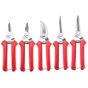 กรรไกรตัดแต่งกิ่งสวน สแตนเลสสตีล ด้ามจับกันลื่น นุ่มมือ สำหรับสวนผลไม้ เก็บองุ่น ดูแลบอนไซ - Product Image 3
