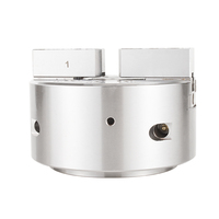 Mandrin hydraulique LEILIKA à 2 mors de 6 pouces à grande course, en acier 35CrMo trempé à 58 HRC pour tour CNC