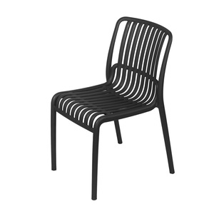 Sedia da Giardino Impilabile in Polipropilene 48x52.5x82 Cm, Sedia da Esterno per Sala da Pranzo - Product Image 1
