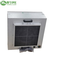 YANING bureau Horizontal autonome bas prix 110V ACDC moteur fabricant flux laminaire capot filtre HEPA FFU ventilateur unité de filtre