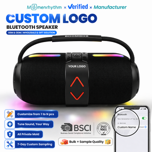 Altoparlanti Portatili con Logo Personalizzato, Impermeabili, per Doccia, Viaggi all'Aperto e Uso Quotidiano Domestico - Product Image 1