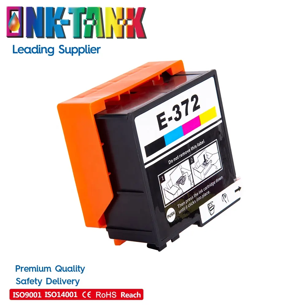 INK-TANK T372 T3720 372 3720 Premium renk uyumlu mürekkep püskürtmeli kartuş Epson PictureMate PM520 yazıcı