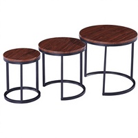 YUKAI table basse design Unique table à thé ronde petite table basse domestique meubles de salon YK-226