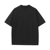 Coton de première qualité Impression de logo personnalisé Impression de t-shirt personnalisé T-shirt uni surdimensionné pour hommes