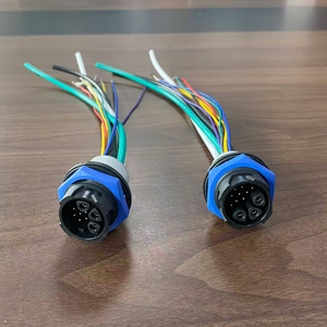 Connecteur de signal <span class=keywords><strong>hybride</strong></span> personnalisé série <span class=keywords><strong>3</strong></span>+9 et faisceau de câbles pour vélo électrique, robot, application de batterie - Product Image 1