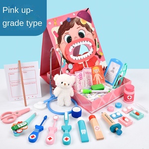 Kit de madera de alta calidad para niños, <span class=keywords><strong>juguete</strong></span> educativo para dentistas - Product Image 3