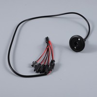 Nouveau modèle de câble d'alimentation 12V DC, 17 conducteurs, 15mm², connecteur mâle-femelle, câble de raccordement pour armoire de chevet, vente en gros