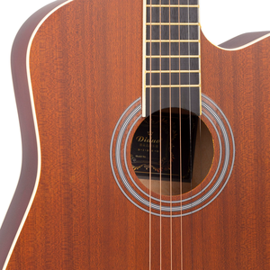 <span class=keywords><strong>Guitare</strong></span> acoustique pour débutants 38 pouces - <span class=keywords><strong>Facile</strong></span> <span class=keywords><strong>à</strong></span> <span class=keywords><strong>jouer</strong></span>, portable, durable, en bois de tilleul, avec logo personnalisé (GT021405) - Product Image 4