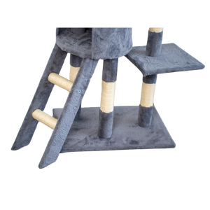 批发猫树玩具带胶囊设计猫床抓板和攀爬架宠物用品猫玩具 - Product Image 6