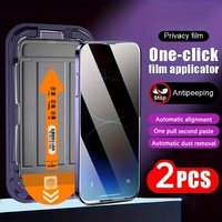 Protection d'écran anti-espion à installation en un clic pour Xiaomi Poco X6 X7 Pro X5 X4 F7 F6 F5 M3 M4 M5S M6 Pro F3 C65