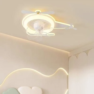 Anaokulu Fan Lambası, 2025 Yeni Stil Salınımlı Tavan Vantilatörü, Yatak Odası, Çocuk Odası, Yemek Odası, Ev Tipi - Gövde - Product Image 3