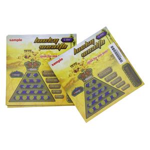 <span class=keywords><strong>Prix</strong></span> de gros Récompenses pour données variables Bons personnalisés coupons impression de billets de loterie à gratter - Product Image 4