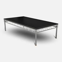 Plataforma de escenario portátil Lite Deck para conciertos y eventos, estructura de armazón de aluminio Lite Deck.