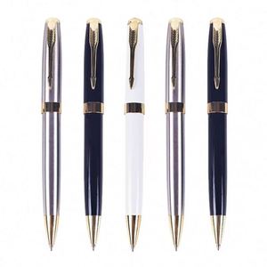 High Quality Luxury Metal Ballpoint <b>Pen</b> with logo Business Signature Metal <b>Pen</b> Black Customizable for Gift Giving and Office Use - Product Image 6