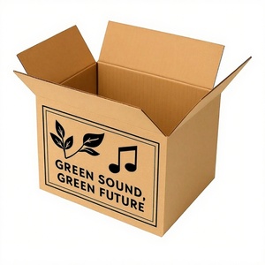 Chất lượng cao sinh thái thân thiện có thể tái chế lớn mạnh mẽ các tông sóng Thùng thư di chuyển giao hàng vận chuyển hộp - Product Image 4