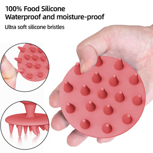 แปรงซิลิโคนแบบมงกุฎสำหรับสระผมและหนังศีรษะ สำหรับทุกเพศ พร้อมดีไซน์สวยงาม ขายส่ง - Product Image 6