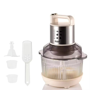 Electric Food Processor 600W 5.0L Bowl 5 in 1 Multifunction Chopper Mixer Blender for Home Cooking Kitchen Food Prep - Product Image 1