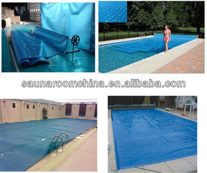 Couverture de <span class=keywords><strong>piscine</strong></span> d'hiver de couverture de <span class=keywords><strong>piscine</strong></span> bleue de <span class=keywords><strong>bulle</strong></span> de PVC épais de 500um - Product Image 6