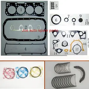 Kit completo de juntas R2, anillo de pistón de cojinete de biela de cigüeñal para Mazda 323/626/E2200/Premacy CP/B2200 <span class=keywords><strong>Bongo</strong></span> 2,0 2,2 D - Product Image 1