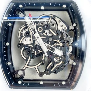Montre automatique mécanique pour homme en céramique blanche de luxe avec logo personnalisé, étanche, lumineuse, sportive, élégante et tendance - Product Image 3