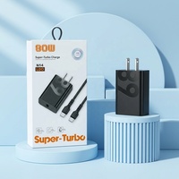 Chargeur mural rapide GaN 25W en gros, PD 3.0 QC3.0, port Type-C, ignifuge, 5V/3A, écologique, pour ordinateurs portables, téléphones mobiles, montres connectées