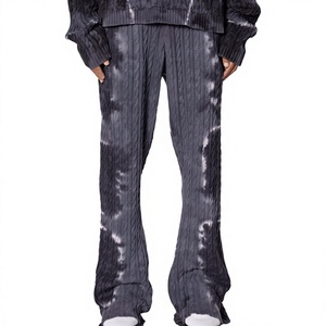 Manufacturer Custom Streetwear Trend Men's Sweatpants Men's Jogger <b>Training</b> Loose Emboss Stacked Pants <b>Trousers</b> Outdoor - Product Image 1