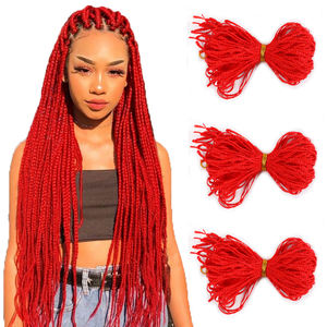 <span class=keywords><strong>Micro</strong></span> Cheveux Synthétiques <span class=keywords><strong>zizi</strong></span> Crochet Boîte Tresses Twist Synthétique Tressage Extensions de Cheveux <span class=keywords><strong>zizi</strong></span> Boîte Tresse 28 Pouces - Product Image 3