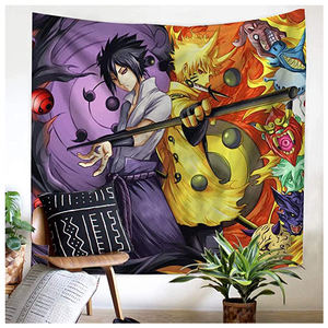 Personnalisable japonais Anime Mural affiche toile maison bannière œuvre tenture murale pour <span class=keywords><strong>chambre</strong></span> Ramadan décoration murale - Product Image 2
