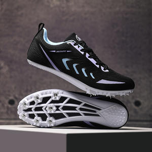 Chaussures <span class=keywords><strong>de</strong></span> course à <span class=keywords><strong>pointes</strong></span> <span class=keywords><strong>de</strong></span> terrain unisexes printemps/été légères respirantes en fibre <span class=keywords><strong>de</strong></span> carbone antidérapantes chaussures d'entraînement athlétique <span class=keywords><strong>de</strong></span> vitesse - Product Image 6