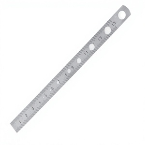 Regla Quirúrgica de Acero Inoxidable con Orificios para Medición Precisa, Manual, 15 cm, Instrumentos Quirúrgicos Personalizados - Product Image 3
