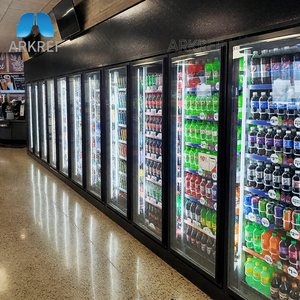 <span class=keywords><strong>2025</strong></span> nóng bán thương mại hiển thị wlak trong mát với 20 cửa kính hiển thị đi bộ trong tủ đông - Product Image 1