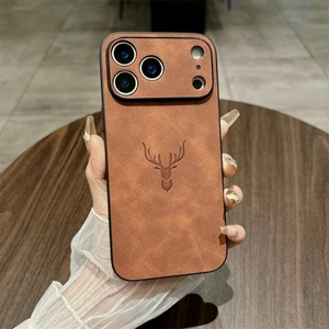 เคสโทรศัพท์ลายกวางหนัง PU กันกระแทก รุ่นขายดี สำหรับ iPhone 17 XR 11 12 13 14 Pro 15 Plus 16E 16 Pro Max - Product Image 4