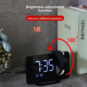 <span class=keywords><strong>Reloj</strong></span> Despertador con Proyección <span class=keywords><strong>de</strong></span> Radio, Suministro del Fabricante, Pantalla LED Grande, Rectangular, Doble <span class=keywords><strong>Alarma</strong></span>, <span class=keywords><strong>Reloj</strong></span> <span class=keywords><strong>de</strong></span> Oficina/Mesa - Product Image 6