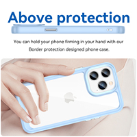 Jolie coque transparente en acrylique pour iphone 6, 7, 8 plus, x, xr, xs max, avec logo apple