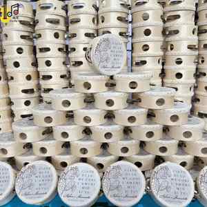 Tambourin artificiel en peau de mouton durable conçu personnellement pour les mariages Tambourin d'instrument de musique éducatif d'église en vente - Product Image 1