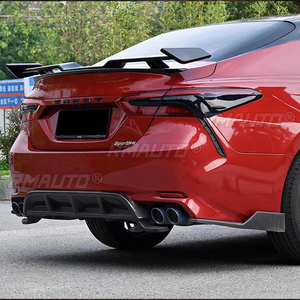 สปอยเลอร์หลังรถยนต์ Toyota Camry Corolla คุณภาพสูง วัสดุ ABS สีรองพื้น สไตล์ TRD ปี 2018 2019 - Product Image 3