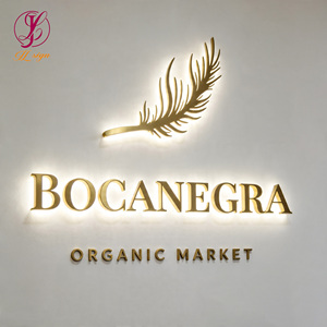 Insegne LED Personalizzate per Attività Commerciali, Insegna 3D <span class=keywords><strong>in</strong></span> Acciaio Inox Illuminata a LED, Insegna per Parrucchiere <span class=keywords><strong>con</strong></span> Lettere Illuminate a LED - Product Image 4