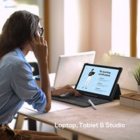 Laptop Yoga 10.1 Inci Layar Sentuh Berputar 360 Derajat Notebook Tablet PC Pritom P30-L10