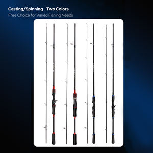 <span class=keywords><strong>Canne</strong></span> à pêche en carbone VROKUN à 2 sections, <span class=keywords><strong>canne</strong></span> à pêche robuste pour leurres, puissance M, <span class=keywords><strong>canne</strong></span> à pêche pour gros poissons avec moulinet et lancer - Product Image 5