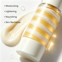 Crème éclaircissante en gros à la vitamine C, sérum visage illuminateur hydratant à double extrait, texture absorbante et rafraîchissante, non grasse