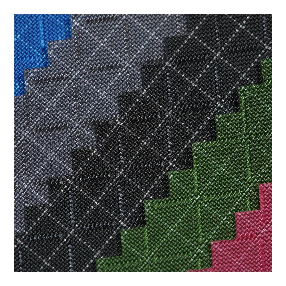 420D nylon 2 tone fabric diamond quilted fabric