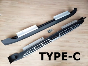 Accessoires 4x4 JOESHIER, protection tout-terrain, marchepieds latéraux en alliage d'aluminium pour Hyundai Santa Fe 2013-2018 - Product Image 3