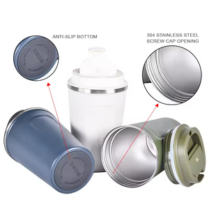 Customised Eco Friendly Modern 380Ml Adults Sport Stainless Steel Vacuum Water <b>Bottle</b> <b>Flask</b> Double Wall Portable 6-12 Hours - Product Image 5