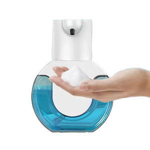 HLK 14oz/420ML Sensor infrarrojo inteligente <span class=keywords><strong>Dispensador</strong></span> <span class=keywords><strong>de</strong></span> jabón automático Jabón líquido <span class=keywords><strong>de</strong></span> carga USB sin contacto <span class=keywords><strong>para</strong></span> Baño - Product Image 1